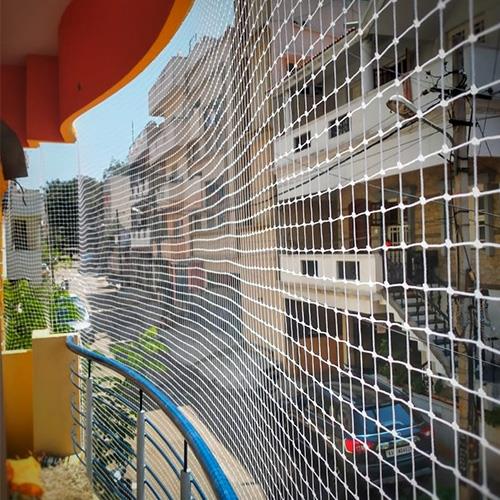 Balcony Safety Nets installation by Rio Enterprises in Chennai
